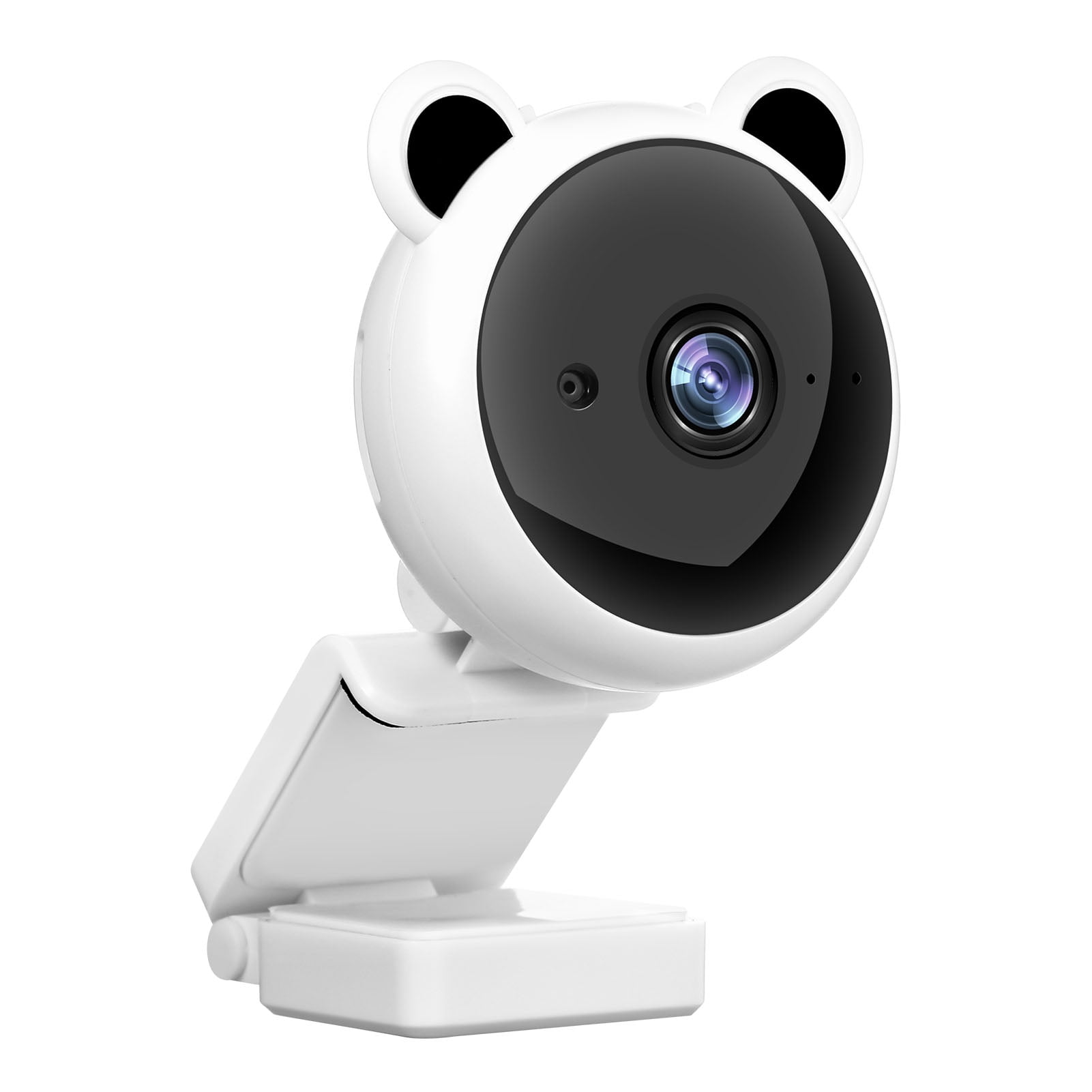 FlyFlise 1080P Webcam with Microphone, USB 2.0 Desktop Laptop Computer USB Camera Plug and Play, for Video Streaming, Conference, Gaming, Online Teaching