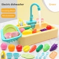 thumbnail image 1 of LSLJS Analog Electric Dishwasher Sink Children's Role Playing Kitchen Set Toys, 1 of 5