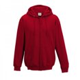 thumbnail image 1 of Awdis Plain Mens Hooded Full Zip Hoodie / Zoodie, 1 of 2