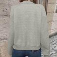 thumbnail image 3 of iHPH7 Light Jackets for Women Stand Collar Jacket Women Textured Jacket Women Fall Womens Clothes Baseball Jacket Fall Outfits for Women Womens Fall Jackets Gray M, 3 of 6
