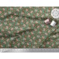 thumbnail image 3 of Soimoi Rayon Fabric Leaves & Owl Cartoon Fabric Prints by Yard 42 Inch Wide, 3 of 3