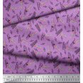 thumbnail image 2 of Soimoi Cotton Voile Fabric Notes,Piano & Guitar Musical Instrument Decor Fabric Printed Yard 56 Inch Wide, 2 of 3