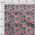 thumbnail image 2 of oneOone Velvet Dark Peach Fabric Flamingo Craft Projects Decor Fabric Printed By The Yard 58 Inch Wide, 2 of 5
