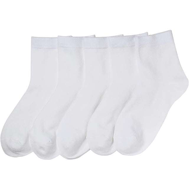 Chaussettes de Cheville pour la Course, Chaussettes de Randonnée Athlétiques pour Femmes en Fibre de Bambou à 80 %, Présentées en un Ensemble de Cinq Paires Blanches. Ces Chaussettes en Fibre de Bambou Sont Respirantes, Évacuent l'Humidité, Antibactériennes et Résistantes aux Odeurs, Offrant Confort et Durabilité. Convenant aux occasions Formelles et Informelles.