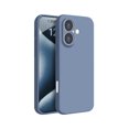 thumbnail image 1 of PANDACO Soft Shell Lavender Grey Case for iPhone 16 Plus, 1 of 3
