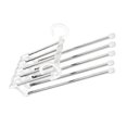 thumbnail image 2 of Portable Clothes Hanger Multifunctional Pants Rack Stainless Steel Trousers Holder Clothes Organizer Storage Rod, 2 of 9