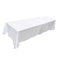 thumbnail image 4 of 57 X 126in Tablecloth,Rectangle Table Cloth, Washable and Wrinkle Resistant Stretch Rectangular Patio Table Cover, Decorative Fabric Table Cove for Event, Wedding, Banquet, Party, 4 of 7