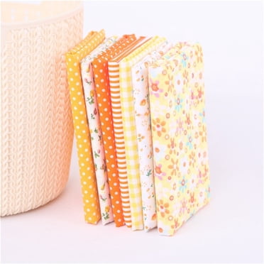 7 Pcs Cotton Fabric, Cotton Fabric By The Yard, Quilting Fabric, Layer Cakes 10 inch Squares for Quilting, Fabric Squares, Fat Quarters Fabric Bundles