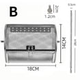 thumbnail image 2 of Dvruxg Panier de Rôtissoire pour Four Électrique, Panier de Four Extérieur, Rôtissoire, Friteuse à Air Chaud, Panier de Four, Cuiseur Vapeur en Fil, Cuiseur Vapeur pour Vêtements sur Pied, Unique à Rotation, Cage de Cuisson en Acier Inoxydable, 2 of 5