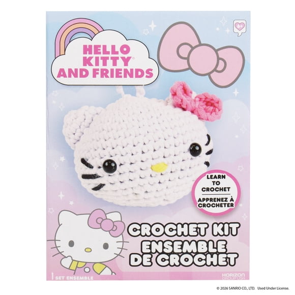 Hello Kitty® And Friends Crochet Kit – Hello Kitty® Bag Charm