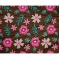 thumbnail image 4 of oneOone Polyester Lycra Fabric Leaves & Floral Artistic Print Sewing Fabric BTY 56 Inch Wide, 4 of 4