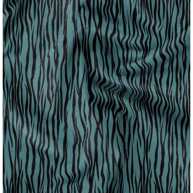 Soimoi Green Viscose Chiffon Fabric Wild Animal Skin Print Sewing Fabric BTY 42 Inch Wide