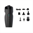 thumbnail image 1 of Portable Electric Air Pump for Inflatables, 20PSI Rechargeable Air Pump for Air Mattress Beds, Boats, Pool Floats,1 x Wireless Air Pump kit,Black, 1 of 8