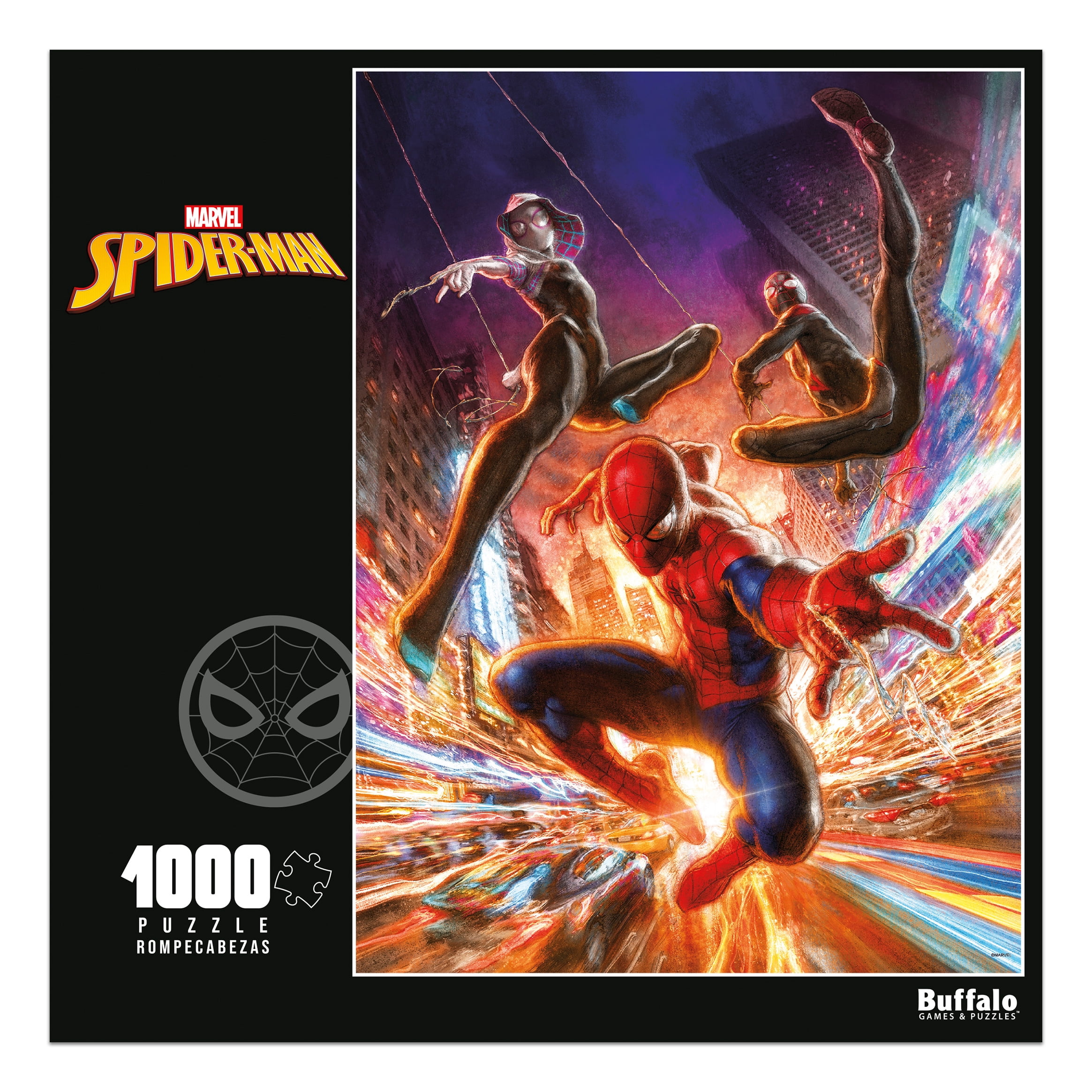 Casse-tête à emboîtement de 1000 pièces pour adultes (14 ans et plus) de Buffalo Games - Swinging into the Night