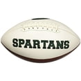 thumbnail image 2 of Michigan State Spartans Full Size Embroidered Football, 2 of 4