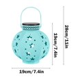 thumbnail image 3 of Bdday Night Light Solar Outdoor Table Lantern Flickering Flame Light Round Pot with Warm Yellow Garden Led Tabletop Lamp Decorative for Garden Yard Office Lamp, 3 of 6