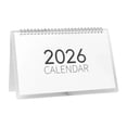 thumbnail image 2 of QTOCIO 2026 Check In Monthly Calendar Mujis Style Minimalisst Literary Office Study Planner Desktop Ornament, 2 of 4
