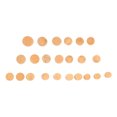 thumbnail image 2 of Oboe Pads, Thermal Insulation Insulated Wear  23Pcs Oboe Gasket Portable  for Replacement, 2 of 8