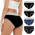 thumbnail image 2 of Culottes Menstruelles pour Femmes, 4 Pcs, Réutilisables, Anti-Fuites, Grande Taille, Culottes de Protection Post-Partum, 2 of 7