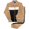 thumbnail image 1 of Men's 2-Piece Tracksuit Coral Blocks Jogger Track Jacket & Trackpants Jogging Suit Outfit, 1 of 5