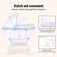 thumbnail image 4 of Dream On Me Lacy, Portable 2-in-1 Bassinet and Cradle, #442, 4 of 7