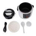 thumbnail image 2 of Cuiseur à Riz pour Voiture, Fonction d'Isolation Mini Cuiseur à Riz Multifonction Sécuritaire 2 L Antiadhésif Réservation 24 H avec Panier Vapeur pour Voyage pour Soupe, 2 of 7
