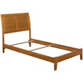 thumbnail image 4 of Atlantic Furniture Lit Traîneau Simple XL en Latte Caramel, 4 of 6