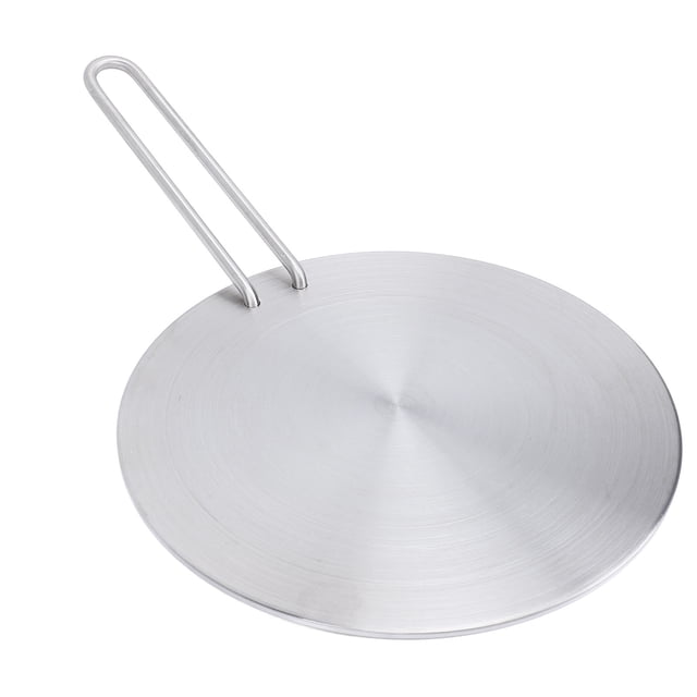 Stainless Steel Heat Induction Diffuser Plate Induction Hob Converter Plate Induction Adapter Plate for Electric Gas Stove Electric Ceramic Stove Cooking Cooktop Converter