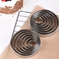 thumbnail image 4 of mmirethe 14PCS Round Stainless Steel Open Round Cookie Molds for Mousse Donut, 4 of 6