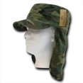 thumbnail image 1 of Rapid Dominance 107-PL-WDL-07 Foreign Legion Flap Caps - Woodland- Large And Extra Large, 1 of 2