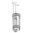 thumbnail image 1 of Jessar - Freestanding Bathroom Tissue Roll Holder, Silver, 1 of 1