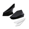 thumbnail image 1 of jinwen 2 Pieces Universal Motorcycle Winglets Side Air Deflectors Fairing ABS Accessory Black, 1 of 5