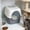 Grey, variant on Dvkptbk Fully Enclosed Cats Litter Box Front Entry Cats Toilet with Removable Lid Solitude Covered Cats Litter Pan Foolproof Clean Litter Box for Indoor Cats pet supplies