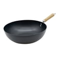 thumbnail image 2 of Starfrit Carbon Steel 12.5" (32cm) Wok, Non-Stick Carbon Steel, Induction Compatible, Heat Resistant Handle, Durable, Easy to Clean, 2 of 7
