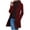 Red#wool coats for women, variant on aohooy Womens Long Pea Coat Winter Long Pea Coats Wool Blend Stand Collar Single Breasted Jackets Casual Peacoat Overcoats Black,S