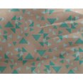 thumbnail image 5 of oneOone Georgette Viscose Fabric Triangle Geometric Print Sewing Fabric BTY 42 Inch Wide, 5 of 5