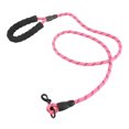 thumbnail image 3 of Dog 5ft Reflective Dog Leash Strong Dog Leash with Comfortable Padded Handle Traction Rolled Dog Leads Anti-Slip Handle Dog Leash Rope for Large and Medium Pets, 3 of 7