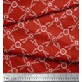 thumbnail image 3 of Soimoi polyester Crepe Fabric Dots & Circle Geometric Print Sewing Fabric Yard 42 Inch Wide, 3 of 5