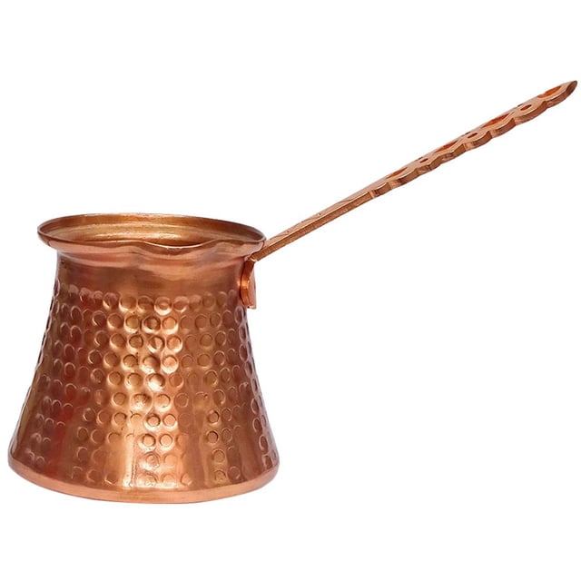CNKOO Turkish Coffee Pot Copper Cezve Coffee Maker 320ml