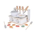 thumbnail image 3 of Bunblic Kitchen Cooking Set Kids Toy Grill Stovetop Toy with Accessories Wooden Play Kitchen Toy for Kids Age 3 Year up Holiday Gifts, 3 of 8