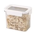 thumbnail image 2 of Chmadoxn Kitchen Storage & Organization, Airtight Cereal Storage Container, Clear1.1L Airtight Kitchen Food Storage Container With Lids For Grain,, Flour, Rice, Nut, Snacks storage tank, 2 of 7