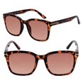thumbnail image 1 of "la Jet Setter" 2 Paires de Lunettes de Soleil de Lecture Bifocales pour Femmes - Écaille/écaille - 2,50, 1 of 4