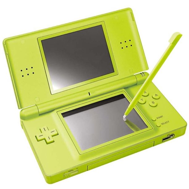 Nintendo DS Lite Console - Green - Includes New Super Mario Bros