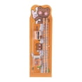 thumbnail image 2 of School Supplies Set for Kids - 5-Piece Stationery Kit with Pencils, Erasers, Ruler & Sharpener for Elementary Students, 2 of 5