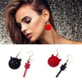 thumbnail image 2 of Halloween Earrings Fashion Decorative 2 Pairs Devil Charm Earrings Drop Earrings, 2 of 10