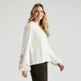 thumbnail image 4 of Mexx Femmes Blouse avec Col Mao, 4 of 5