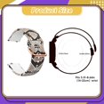 thumbnail image 3 of Smart Watch Accessories Silicone Printed Watch 3D Pattern Soft Skin Friendly Sweatproof Fit for Most Strap Band Replacement Accessories Wearable Device Accessory Set, 3 of 4