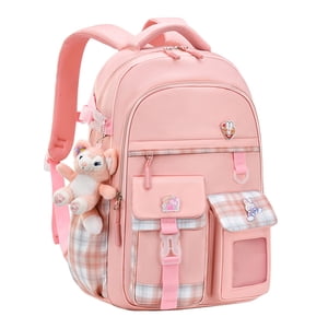 Sac à dos scolaire pour filles, sac à dos pour filles , sacs à dos imperméables avec design ergonomique, sac de loisirs à la mode, sac pour l'adolescence pour l ́école ou le voyage