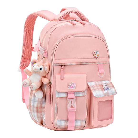 School Backpack Girls, School Bag Girls, Waterproof Daypacks with Ergonomic Design, Fashionable Leisure Backpack, Teenager Backpack for School or Travel