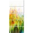 thumbnail image 2 of Cosmos Flowers and White Wildflowers - Large Floral Canvas Art Print, 2 of 3
